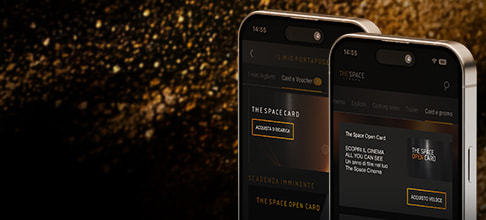 The Space Open Card e The Space Card